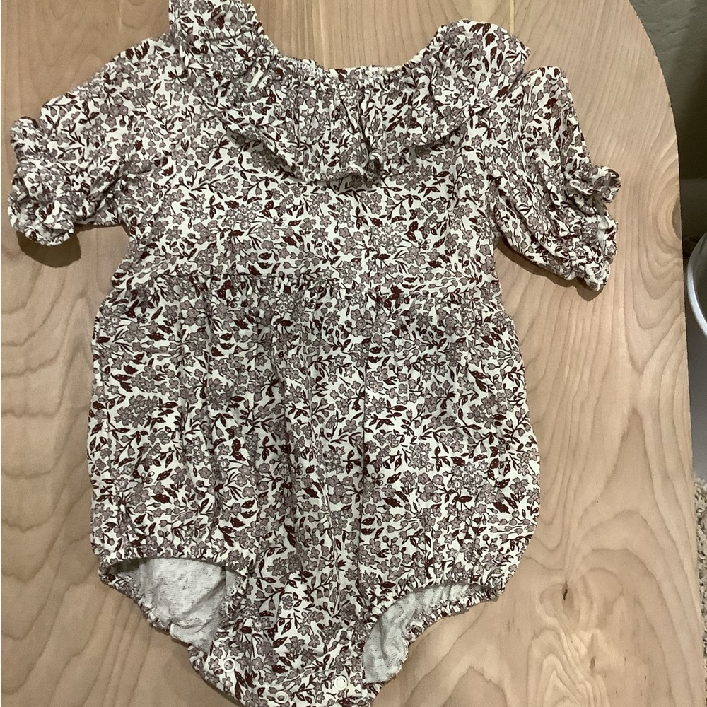 Floral Baby Romper